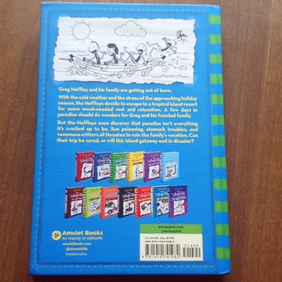 📚3/$10📚Hardcover Diary of a Wimpy Kid The Getaway by Jeff Kinney - Picture 4 of 5